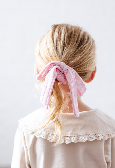 Bubblegum Dainty Knit Emma Scrunchie