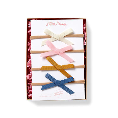 Newborn Ribbon Poppy Bows + Gift Subscription