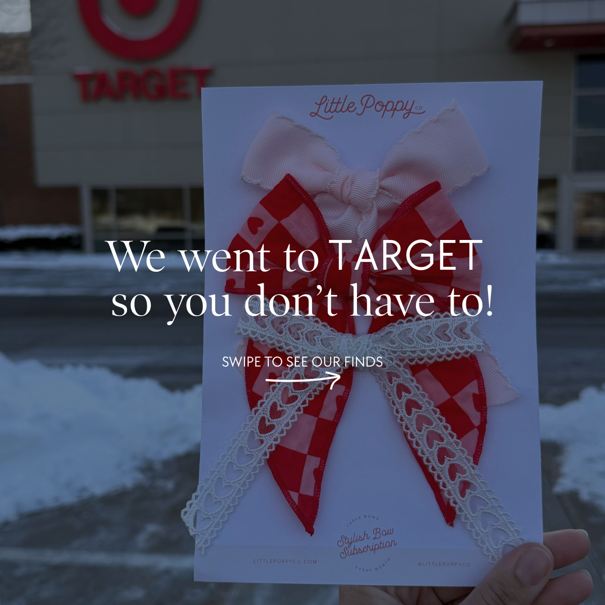 February Bows & Target Finds