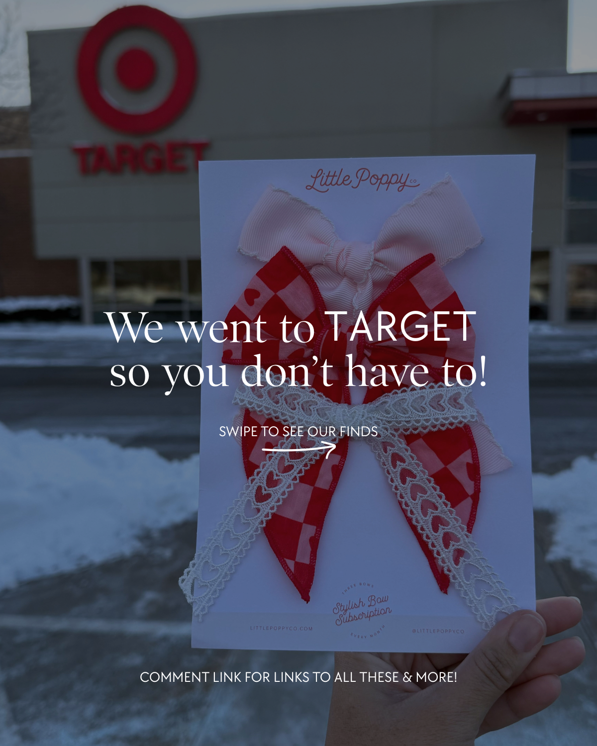 February Bows & Target Finds