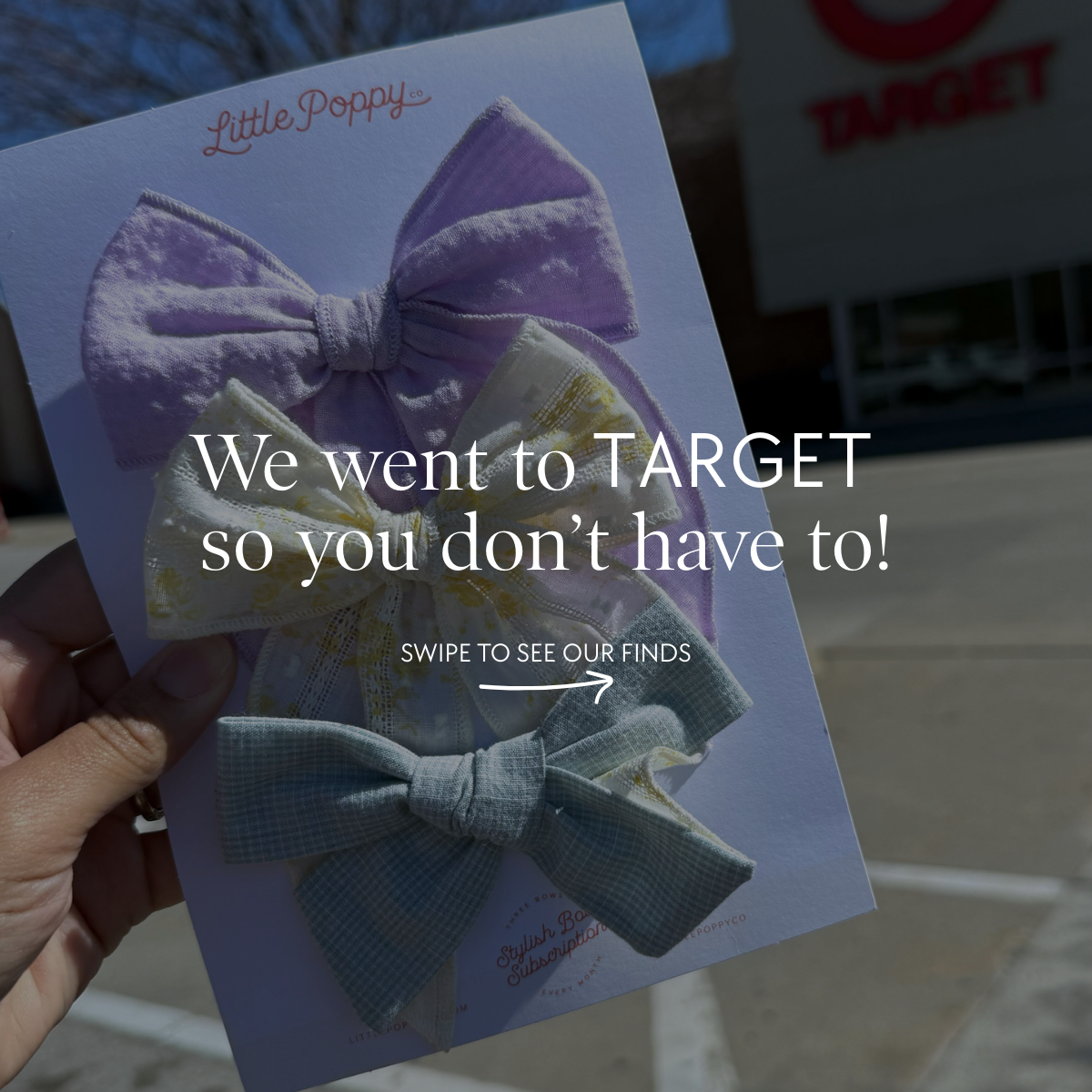 April Bows & Target Finds