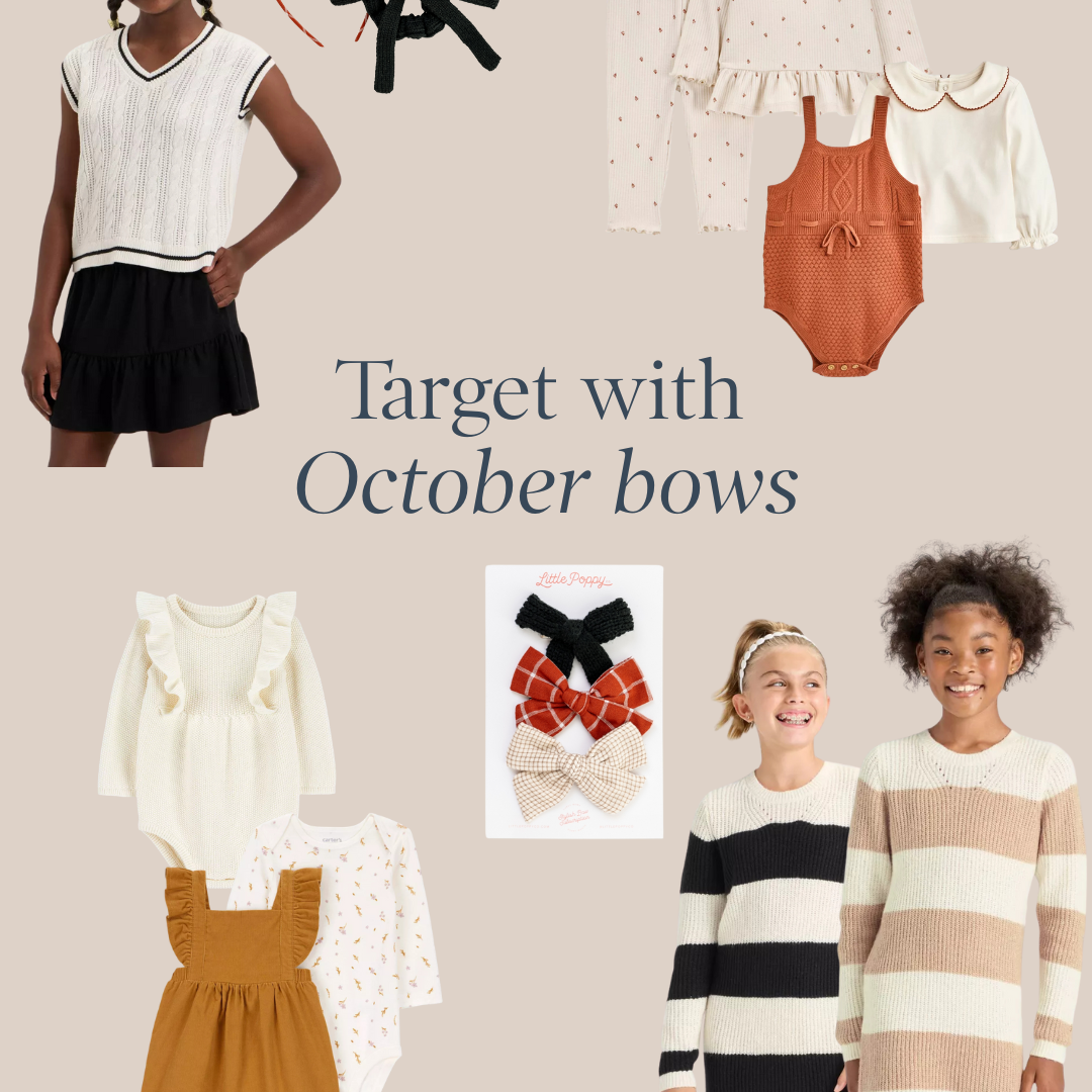 Target with October Bows