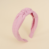 Cherry Blossom Stripe Knot Headband