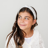 Bluebell Ditsy Knot Headband
