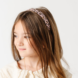 Leopard Blush 2cm Headband