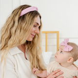 Cherry Blossom Stripe Knot Headband