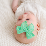 Jade Ditsy Daisy Headband Bow