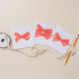 Tangerine Mesh Baby Headband Bow