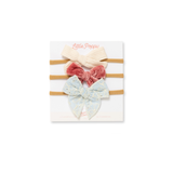 Stylish Three-Bow Subscription - Mini Nylon Headband Set