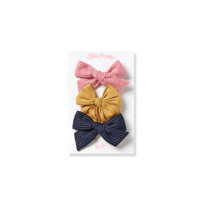 The Summer Bow Clip Set