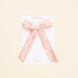 Pink Layered Lace Mama Bow