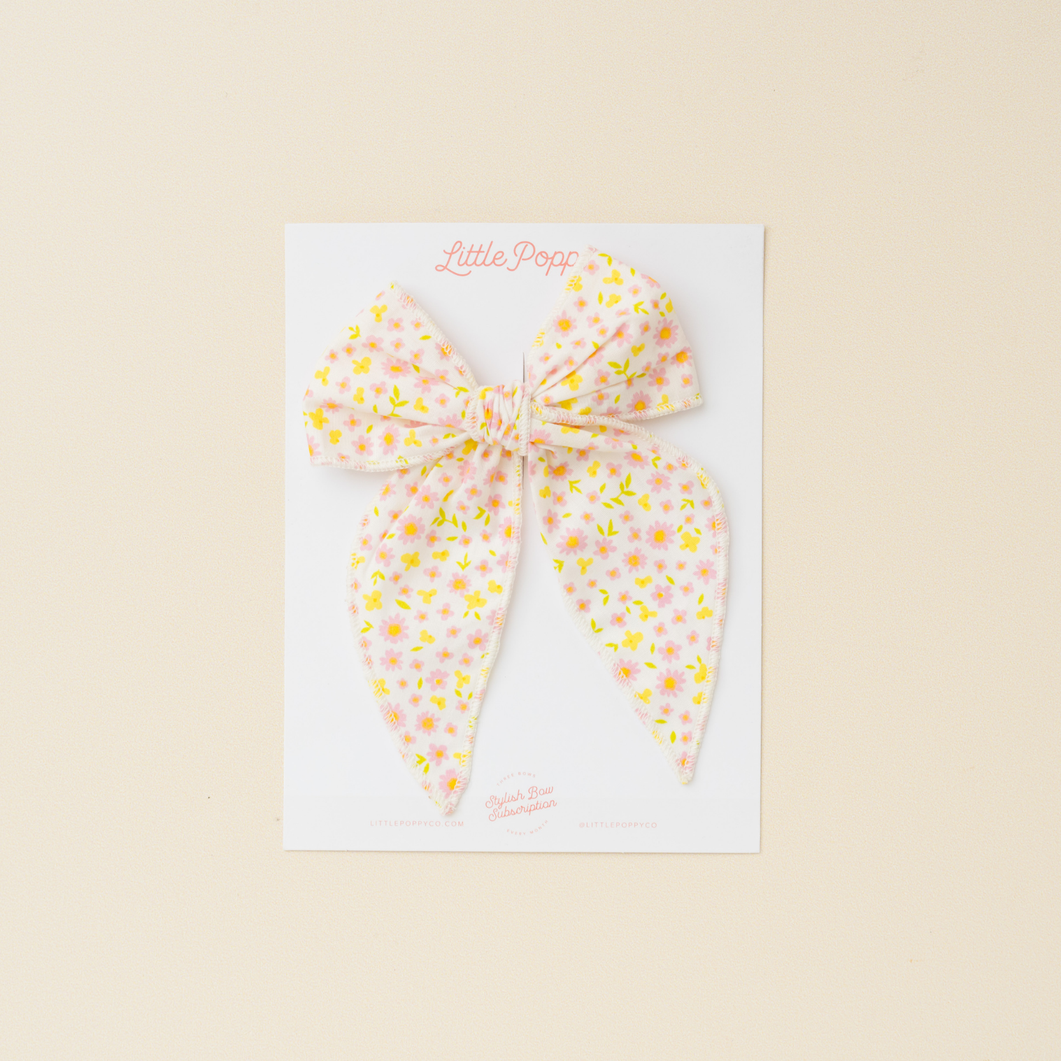 Garden Bloom Bow Clip