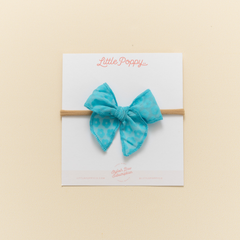 Laguna Ditsy Daisy Headband Bow