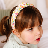 Strawberry Patch Floral Knot Headband