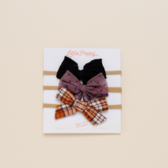 The Ginger Headband Bow Set
