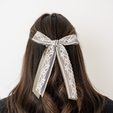 Olive Layered Lace Mama Bow