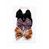 Stylish Three-Bow Subscription - Original Alligator Clip Set