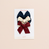 The Gracelynn Bow Clip Set