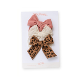 Stylish Three-Bow Subscription - Original Alligator Clip Set