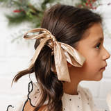 Gold Tinsel Emma Scrunchie