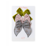 Stylish Three-Bow Subscription - Original Alligator Clip Set