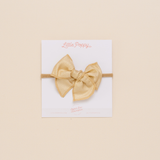 Gold Stardust Headband Bow
