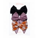 Stylish Three-Bow Subscription - Oversized Alligator Clip Set