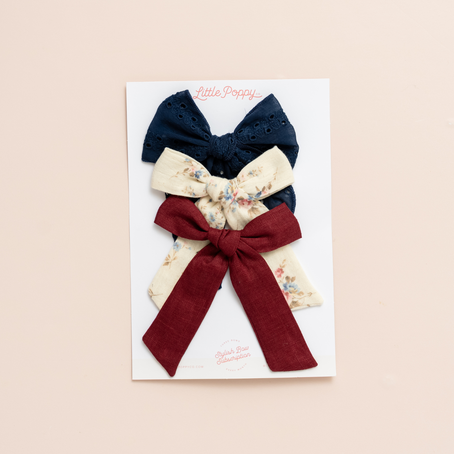 The Gracelynn Bow Clip Set