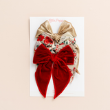 The Noelle Bow Clip Set