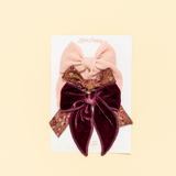 The Aster Bow Clip Set