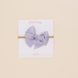 Lavender Stardust Headband Bow