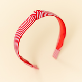 Sweet Cherry Stripe Knot Headband