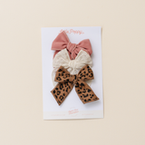 The Sabrina Bow Clip Set
