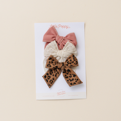 The Sabrina Bow Clip Set