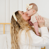 Lemon Vintage Floral Knot Headband