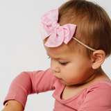 Bubblegum Stardust Headband Bow