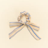 Coastal Chiffon Stripe Emma Scrunchie