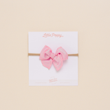 Bubblegum Stardust Headband Bow