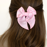 Bubblegum Stardust Bow Clip
