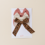 The Sabrina Bow Clip Set