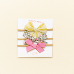 The Jasmine Headband Bow Set