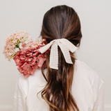Vanilla Chai Check Emma Scrunchie
