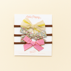 The Jasmine Headband Bow Set