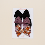 The Ginger Bow Clip Set