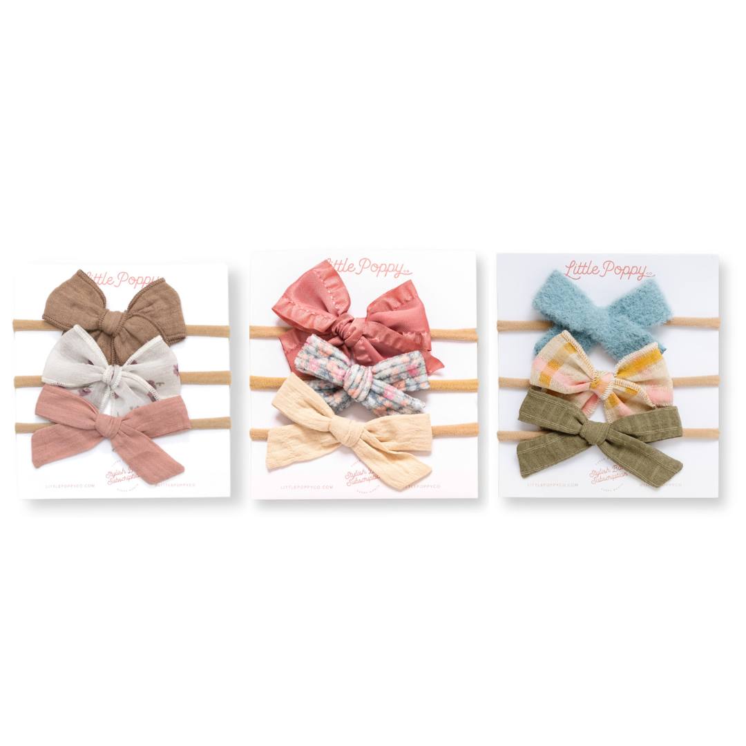 Girls Plaid Double Bow Headband - A Royal Christmas | - SALSA Girls Plaid Double Bow Headband - A Royal Christmas | - SALSA