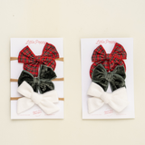 The Natalie Bow Clip Set