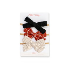 The Hazel Headband Bow Set
