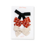 The Hazel Bow Clip Set