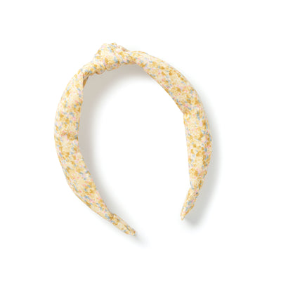 Yellow Cottage Floral Headband