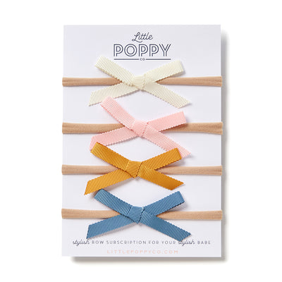 Newborn Set - Ribbon Poppy